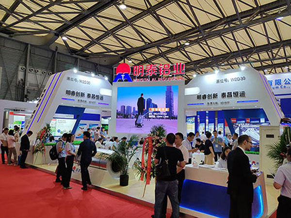 2018上海铝工业展会，沙金990铝业产品备受称赞